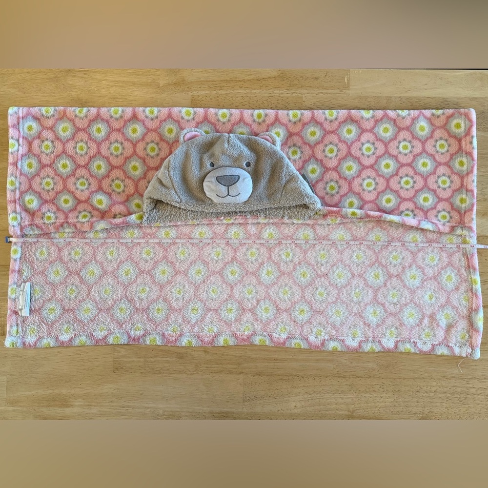 Blankets & Beyond Hooded Baby & Toddler Blanket - Bear Hooded Blanket, EUC! - Picture 14 of 16